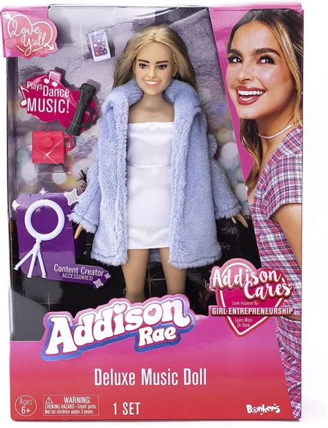 addison rae barbie|Addison Rae Deluxe Music Fashion Doll, Bring to Life, Plays。